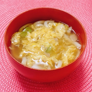 卵まいたけうどん☆.*・゜゜